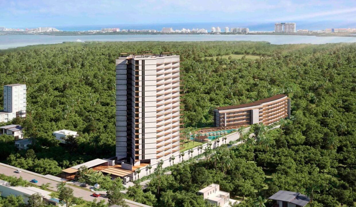 venta de departamentos en cancun con vista, luxury apartments for sale in cancun with view, cancun departamento venta, view t1