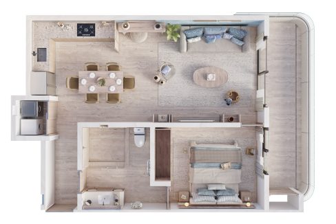 luxury condos Puerto Morelos, beachfront property Riviera Maya, Mexico real estate investment, vacation rental income Mexico, Quintana Roo condos for sale, high ROI-22